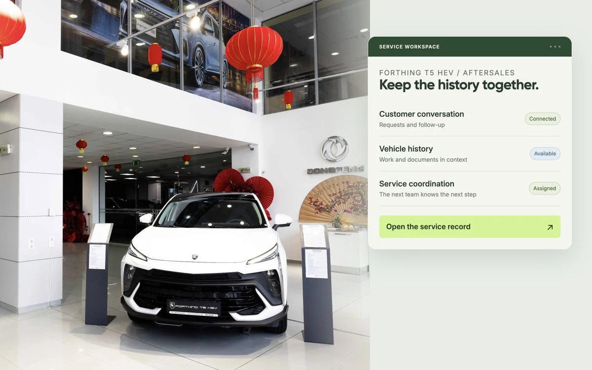 Keep the customer relationship connected after vehicle delivery